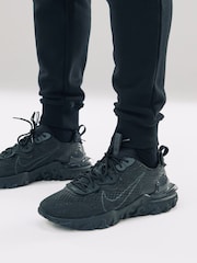 Negro - Corte slim - Pantalones de chándal de punto con alto contenido en algodón - Imagen 3 de 8