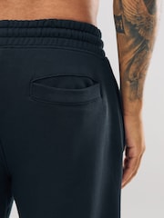 Negro - Corte slim - Pantalones de chándal de punto con alto contenido en algodón - Imagen 5 de 8