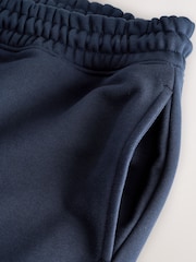 Navy Blue Slim Fit Cotton Rich Jersey Joggers - Image 6 of 6