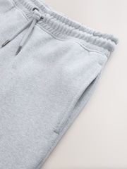 Grey Marl Slim Fit Cotton Rich Jersey Joggers - Image 9 of 9