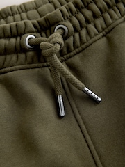 Khakigrün - Schmale Passform - Jogginghose aus Jersey mit hohem Baumwollanteil - Bild 6 von 8