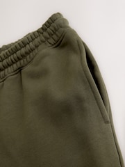 Verde kaki - Slim Fit - Pantaloni de jogging din jerseu bogat din bumbac - Imaginea 9 din 9