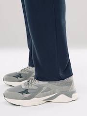Navy Blue Relaxed Fit Cotton Rich Jersey Joggers - Image 6 of 9