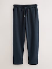 Navy Blue Relaxed Fit Cotton Rich Jersey Joggers - Image 7 of 9