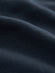 Navy Blue Relaxed Fit Cotton Rich Jersey Joggers - Image 9 of 9