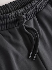 Slate Grey Straight Fit Cotton Rich Jersey Joggers - Image 8 of 10