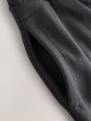 Slate Grey Straight Fit Cotton Rich Jersey Joggers - Image 9 of 10
