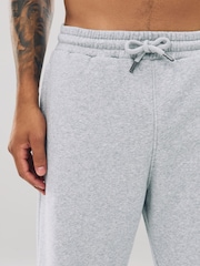 Grey Marl Relaxed Fit Cotton Rich Jersey Joggers - Image 4 of 8