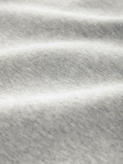 Grey Marl Relaxed Fit Cotton Rich Jersey Joggers - Image 8 of 8