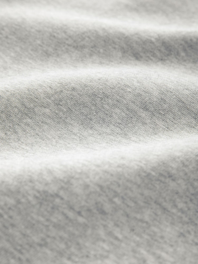 Grey Marl Relaxed Fit Cotton Rich Jersey Joggers - Image 8 of 8