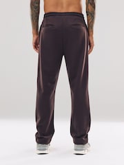 Chocolate Brown Straight Fit Cotton Rich Jersey Joggers - Image 3 of 6