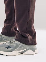 Chocolate Brown Straight Fit Cotton Rich Jersey Joggers - Image 4 of 6