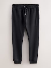 Black Skinny Fit Cotton Rich Jersey Joggers - Image 1 of 3