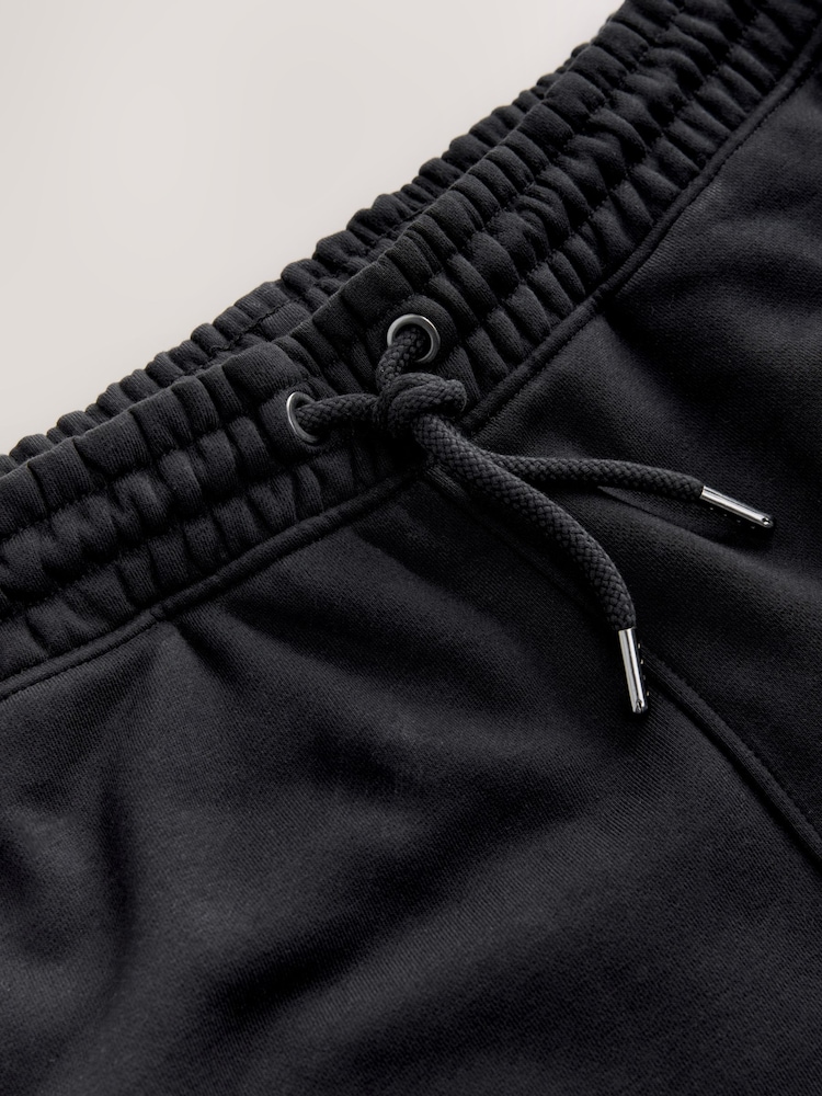 Black Skinny Fit Cotton Rich Jersey Joggers - Image 3 of 3