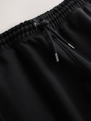 Black Relaxed Fit Cotton Rich Jersey Joggers - Image 9 of 9