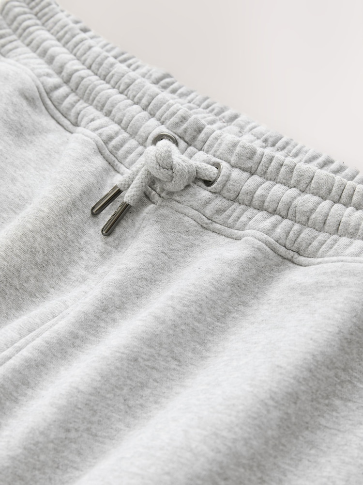 Grey Relaxed Fit Cotton Rich Jersey Joggers - Image 2 of 3 Grey Relaxed Fit Cotton Rich Jersey Joggers - Image 2 of 3