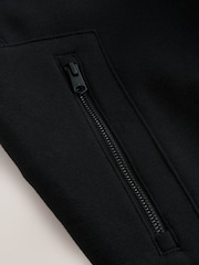 Черный - Зауженный крой - Спортивные джоггеры-карго с начесом - Изображение 11 11