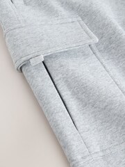 Grey Marl Slim Fit Cargo Joggers - Image 8 of 8
