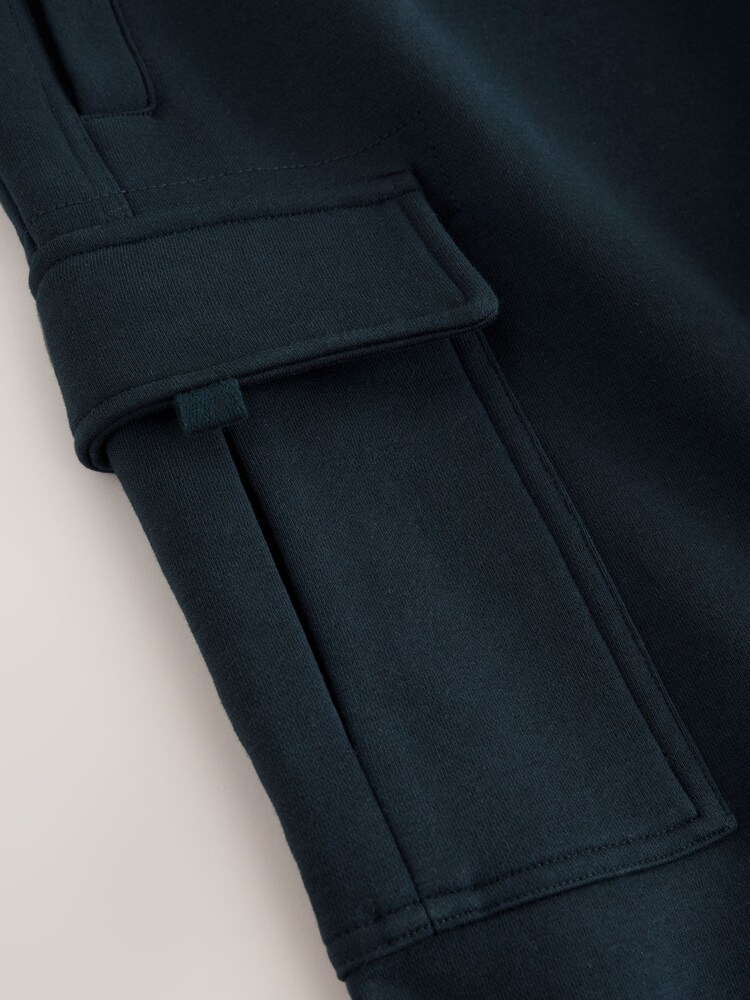 Navy Blue Slim Fit Cargo Joggers - Image 3 of 3