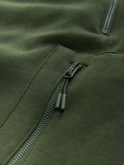 Khaki Green Slim Fit Utility Style Joggers - Image 9 of 10