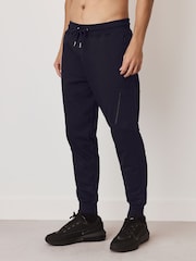 Navy Blue Loopback Utility Style Cargo Joggers - Image 1 of 12