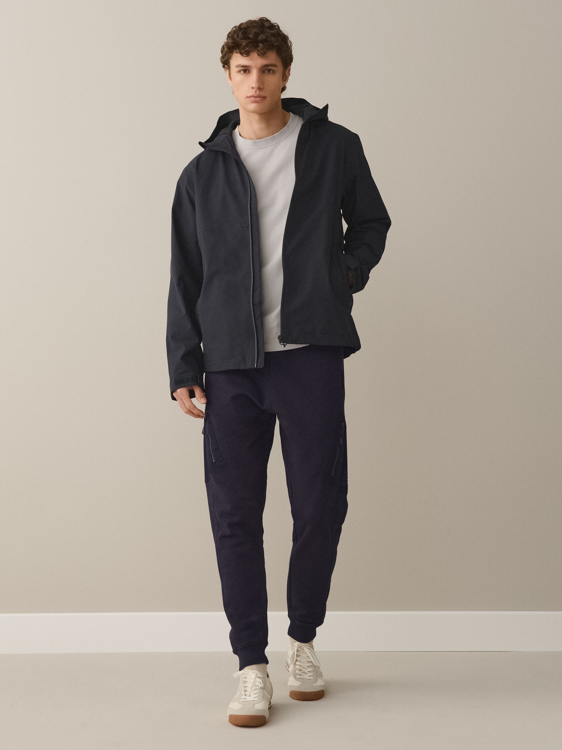 Cumpără Bleumarin albastru - Slim Fit - Pantaloni sport slim