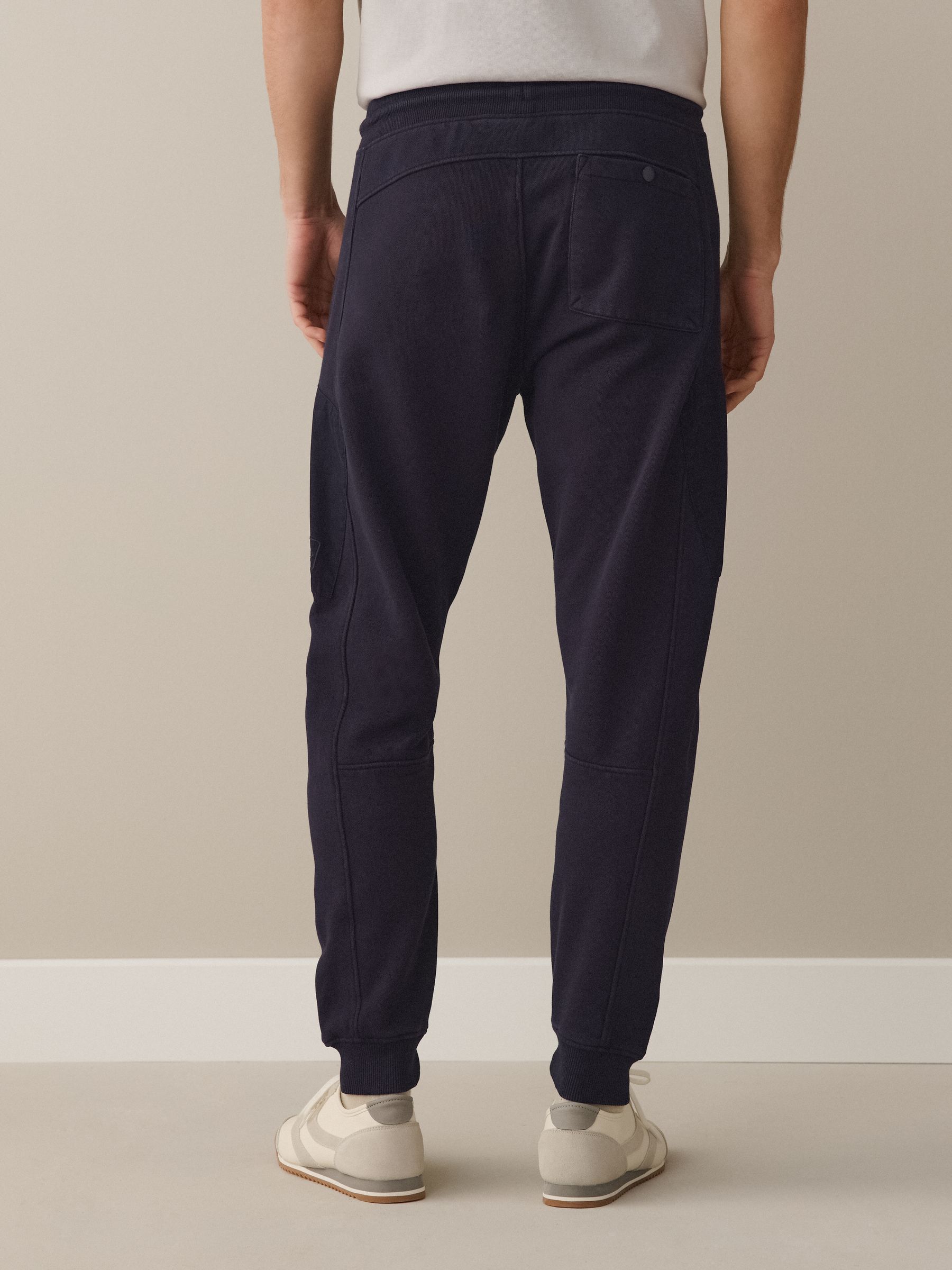 Cumpără Bleumarin albastru - Slim Fit - Pantaloni sport slim