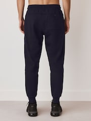 Navy Blue Loopback Utility Style Cargo Joggers - Image 3 of 12