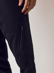 Navy Blue Loopback Utility Style Cargo Joggers - Image 7 of 12