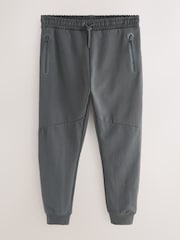 Slate Grey Athleisure Cuffed Joggers - Image 6 of 9