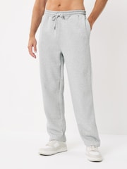 Black/Navy Blue/Grey Marl Cotton Rich Jersey Joggers 3 Pack - Image 3 of 9