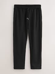 Black/Navy Blue/Grey Marl Cotton Rich Jersey Joggers 3 Pack - Image 6 of 9