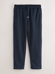 Black/Navy Blue/Grey Marl Cotton Rich Jersey Joggers 3 Pack - Image 7 of 9