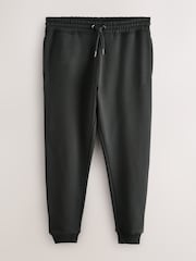 Black/Slate Grey/Khaki Green Straight Fit Cotton Rich Jersey Joggers 3 Pack - Image 2 of 6