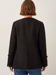 Monsoon Black Harriet Tweed Jacket - Image 3 of 5