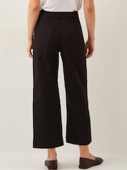 Monsoon Hallie Regular Crop Wide Leg Jeans - Imagen 3 de 5