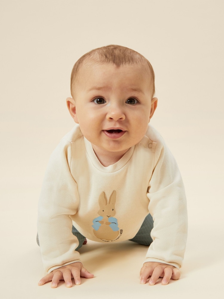 MORI Peter Rabbit Viscose Cotton Blend Sweatshirt - Image 2 of 4