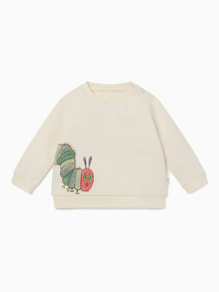 MORI Very Hungry Caterpillar Cotton Sweatshirt - Image 2 of 2