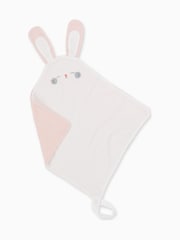 MORI Pink Bunny Cotton & Bamboo viscose Baby Comforter - Image 1 of 2