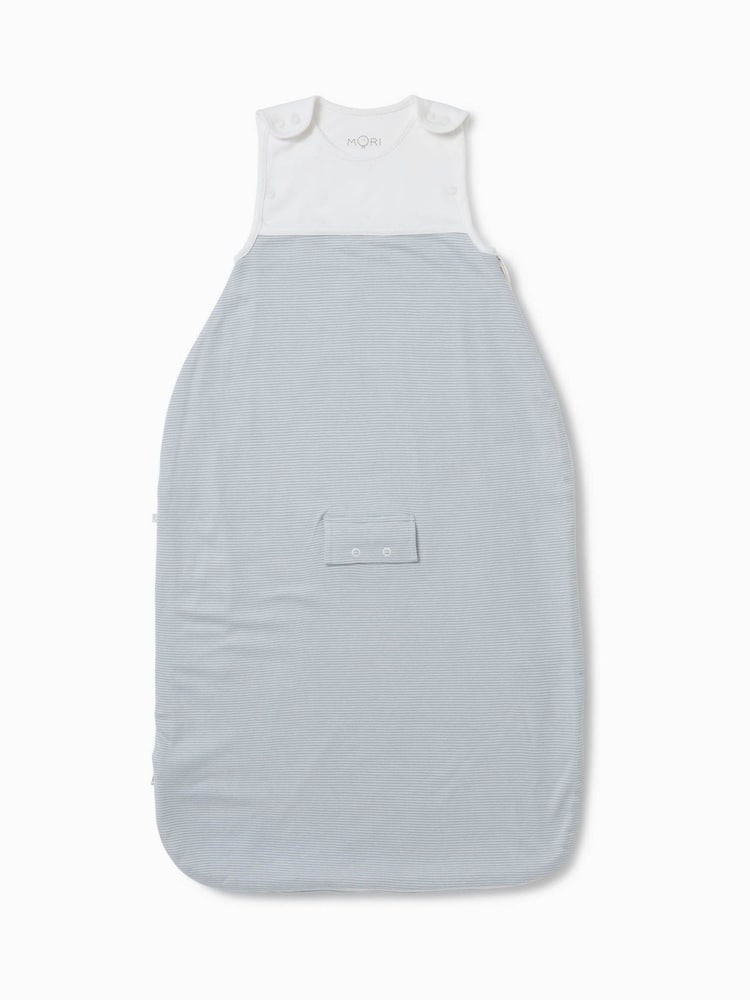 MORI Blue Cotton Blend 0.5 Tog Travel Sleeping Bag - Image 1 of 4