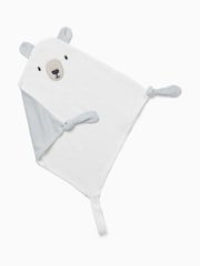 MORI Blue Bear Cotton & Bamboo viscose Baby Comforter - Image 1 of 2