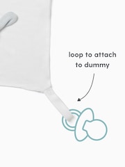 MORI Blue Bear Cotton & Bamboo viscose Baby Comforter - Image 2 of 2