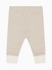 MORI Neutral Cotton & Bamboo viscose Long Sleeve Pyjamas - Image 2 of 2