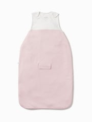 MORI Pink Cotton Blend 0.5 Tog Travel Sleeping Bag - Image 1 of 3