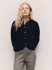 Brown Check Ponte Leggings - Image 3 of 7