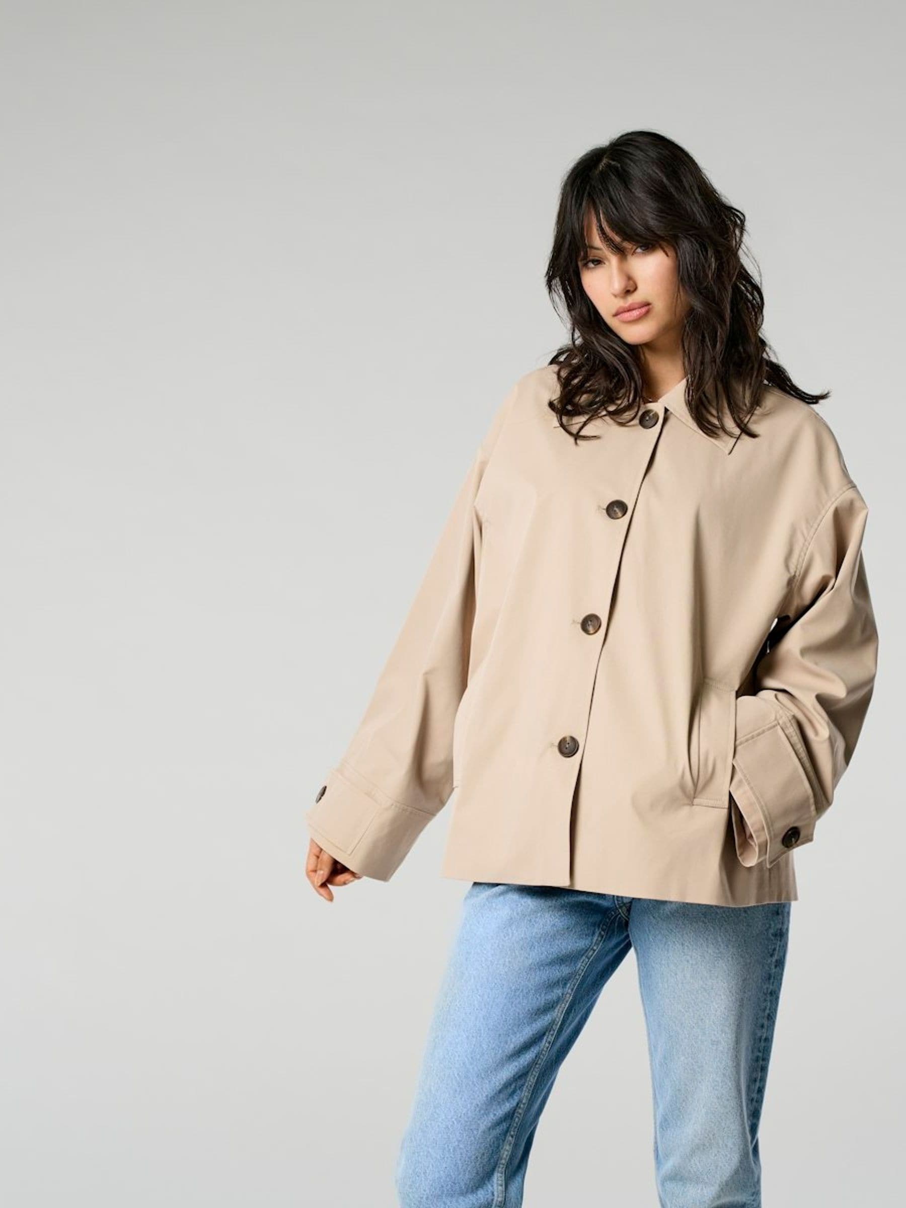 Amazon.com: Spring Autumn Women's Trench Coat Medium Waist