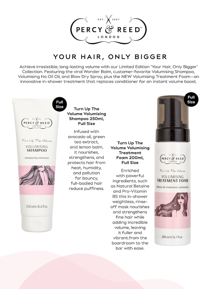 Percy & Reed Your Hair, Only Bigger Beauty Box - Image 3 of 3