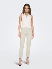 ONLY Natural High Waist Straight Leg Jeans - Image 2 of 6