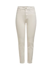 ONLY Natural High Waist Straight Leg Jeans - Image 6 of 6