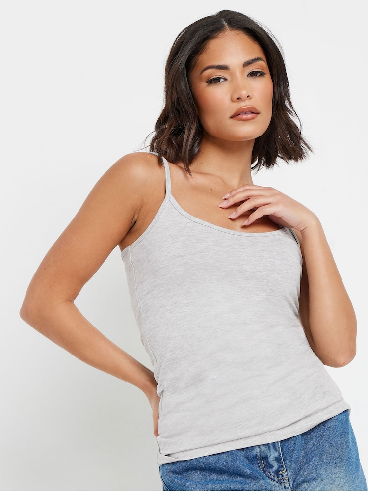 PixieGirl Petite Black Cami Vest Tops 3 Pack - Image 2 of 5